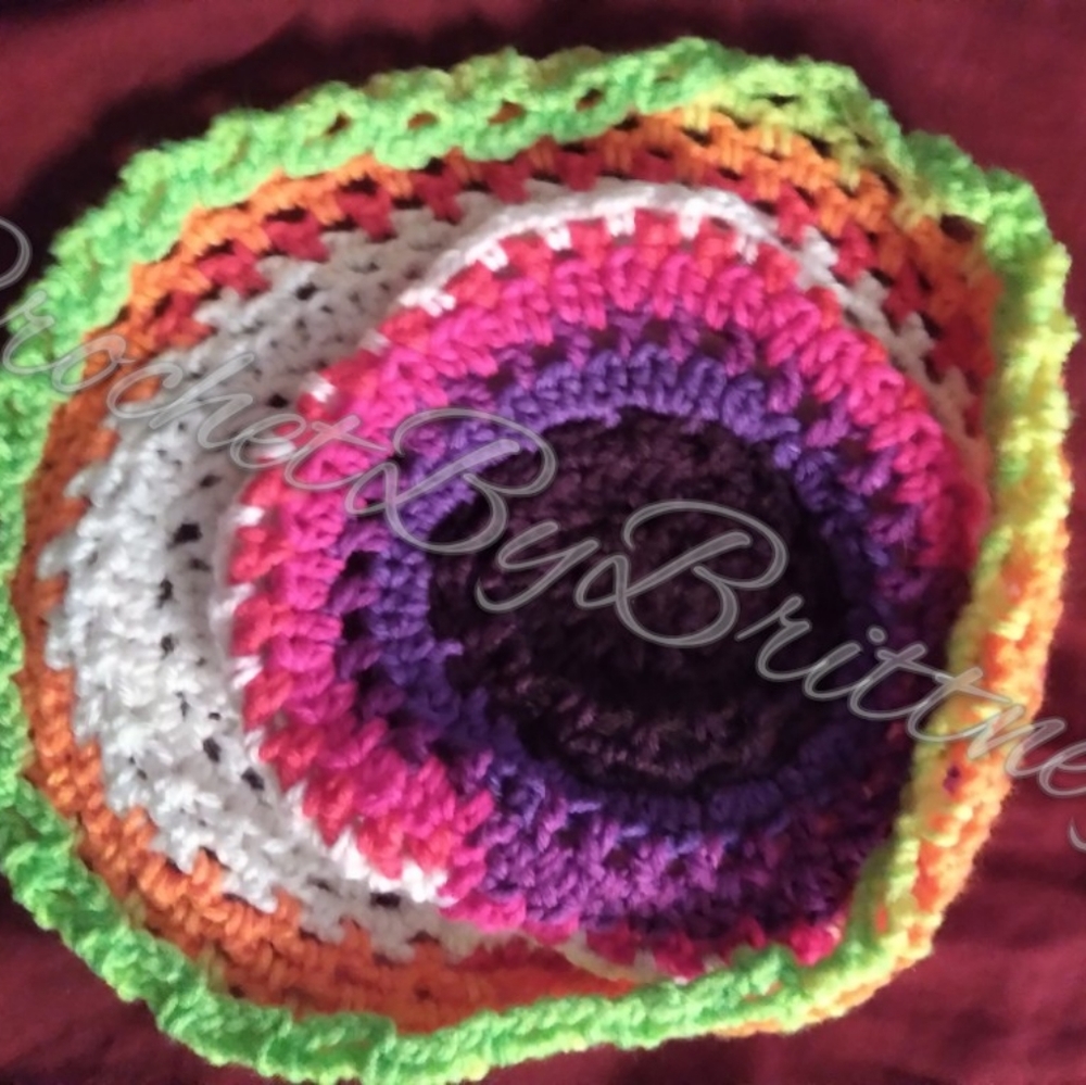 "Ring Around The Rosie" Circle Vest